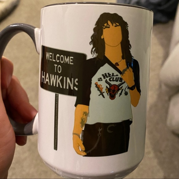 Eddie Munson Welcome to Hawkins mug - Picture 1 of 3